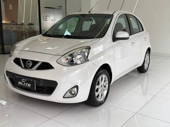 NISSAN MARCH 1.6 SV 16V FLEX 4P MANUAL NISSAN MARCH 1.6 SV 16V FLEX 4P MANUAL